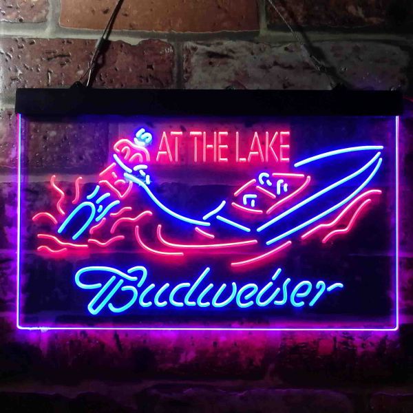 Budweiser At The Lake Neon-Like LED Sign